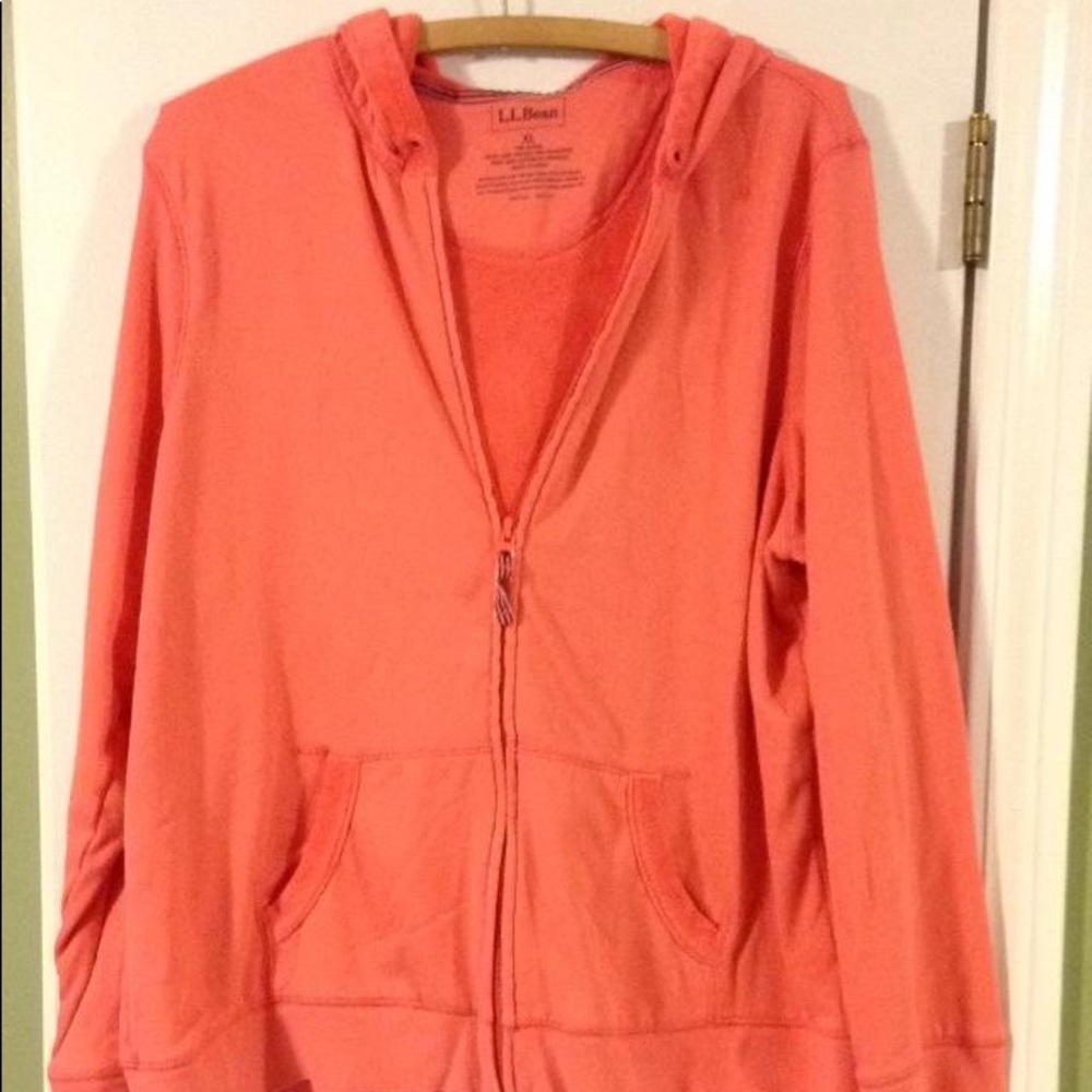 LL Bean zip up Hoodie